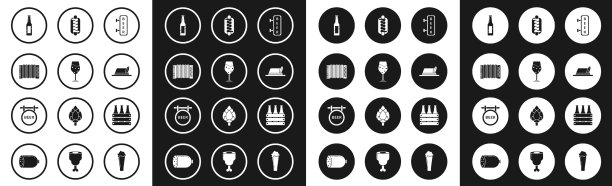 设置刻有啤酒杯铭文的路牌图片下载