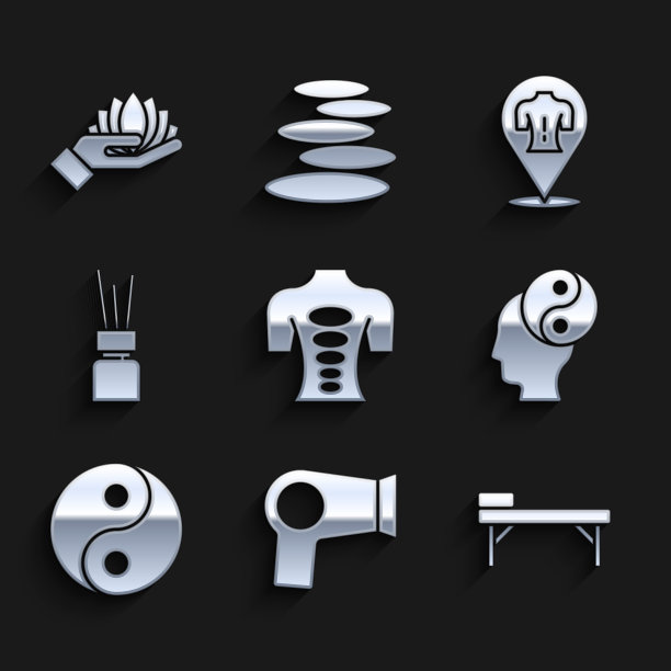 设置按摩石疗电吹风表阴图片下载