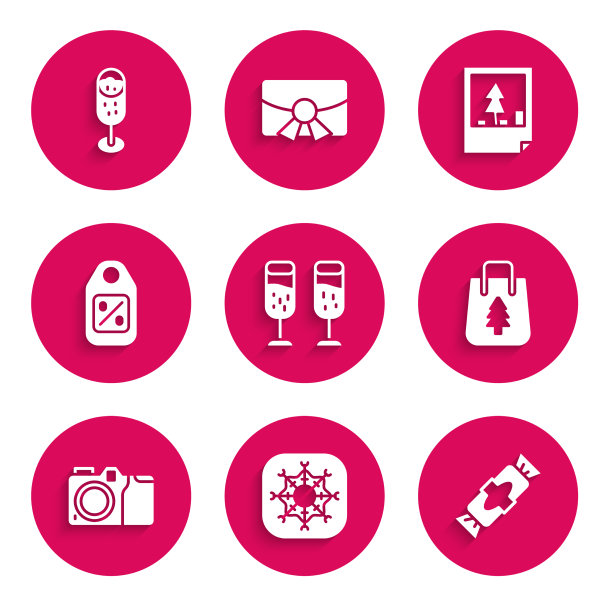 放一杯香槟雪花糖果图片下载