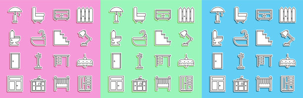 集线衣柜吊灯桌灯衣柜图片下载