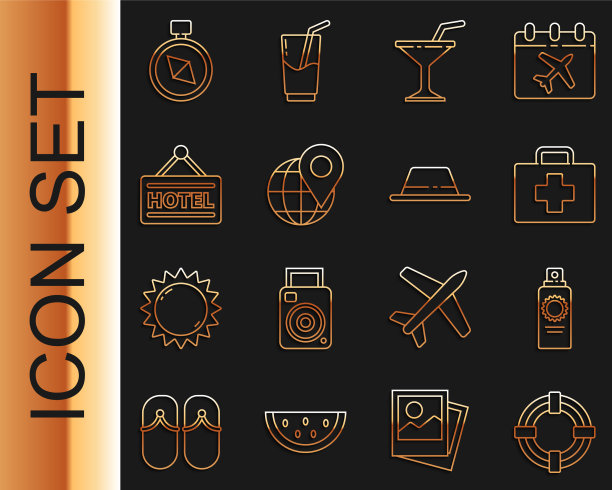 先放好救生圈防晒喷雾瓶图片下载