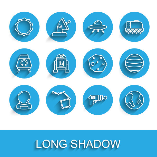 设定线宇航员头盔大熊图片下载