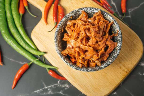 辣食鸭肠图片下载