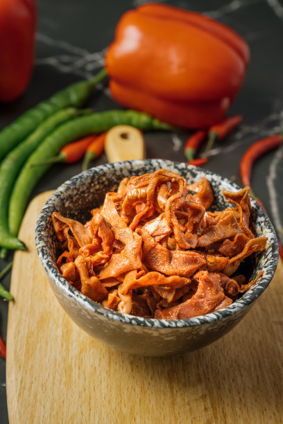 辣食鸭肠图片下载