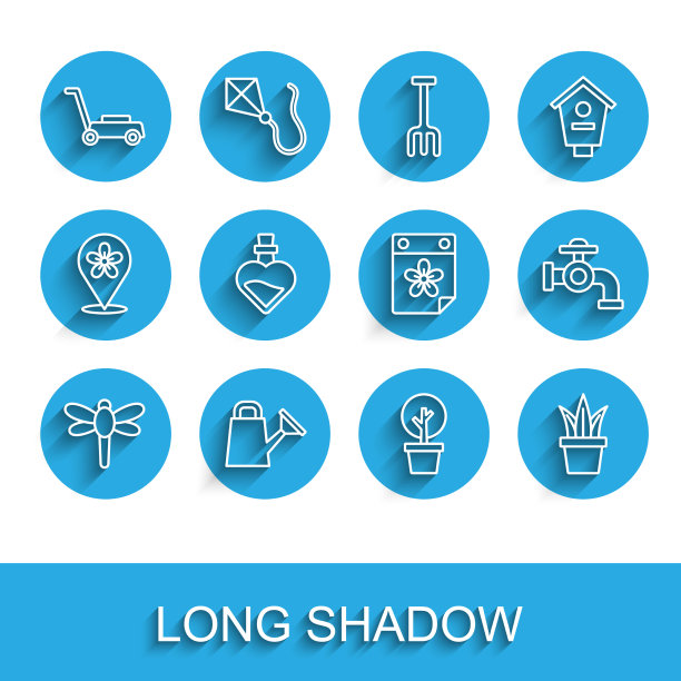 设置线蜻蜓洒水器割草机图片下载