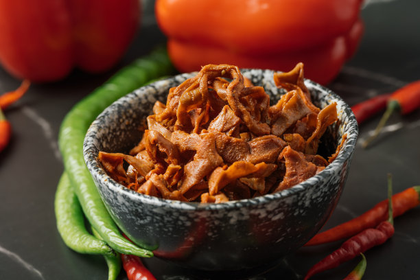 辣食鸭肠图片下载