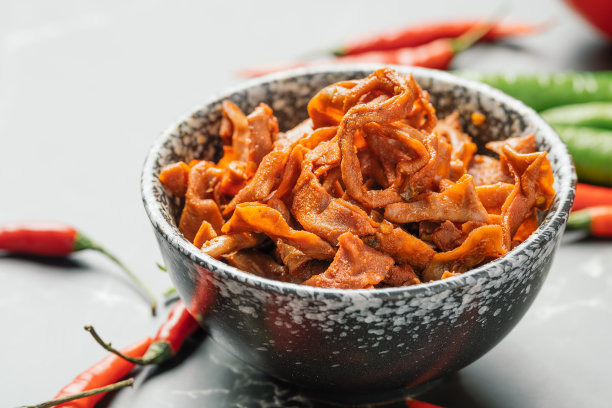 辣食鸭肠图片下载