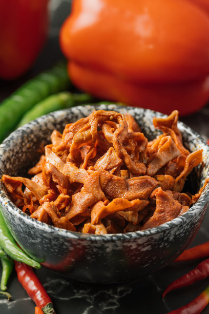 辣食鸭肠图片下载