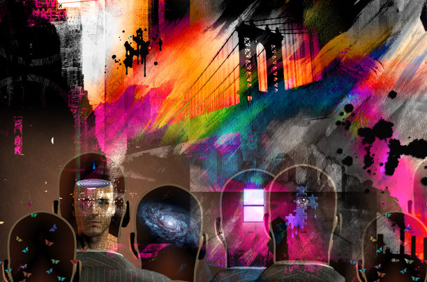 城市的摇滚风格图片下载