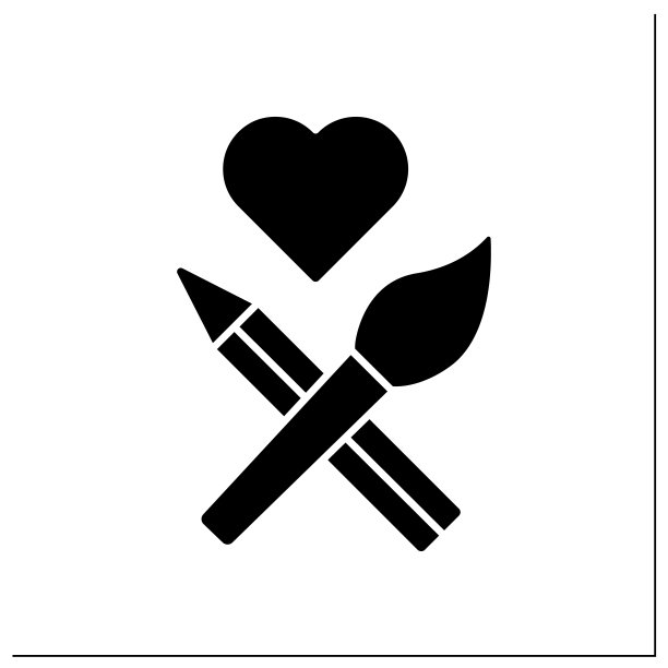 绘画符号图标图片下载