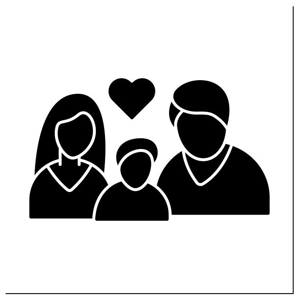 家庭字形图标图片下载