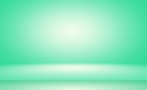 绿色渐变抽象背景空房间与您的文本和图片的空间。图片下载