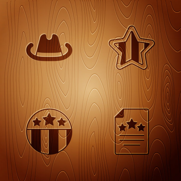 集独立宣言西部牛仔图片下载