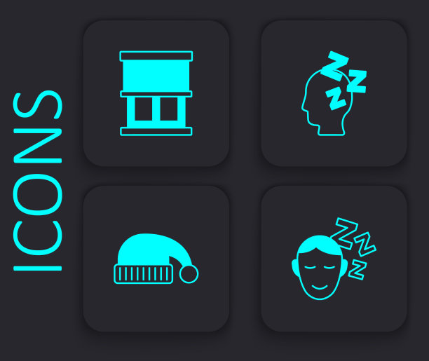 在梦的窗户上挂上窗帘，戴上睡帽图片下载