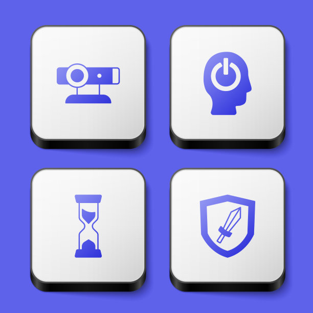 设置网络相机电源按钮旧沙漏和图片下载