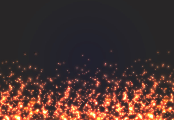 尘埃火花，红星特效灯光。图片下载