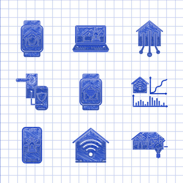 智能手表，智能家居，wifi家居图片下载