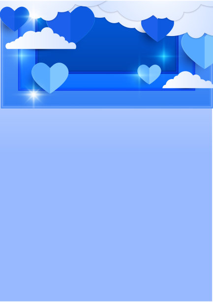 蓝色universal love valentine背景。为特殊的日子设计，妇女节，情人节，生日，母亲节，父亲节，圣诞节，婚礼，和活动庆祝活动。图片下载