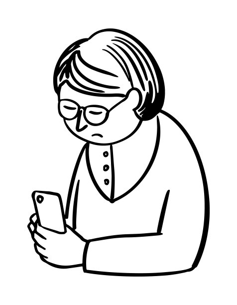 有电话的女人图片下载