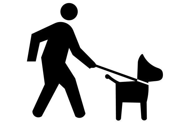 遛狗图片下载