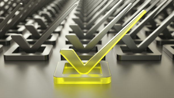 黄色玻璃方格图片下载