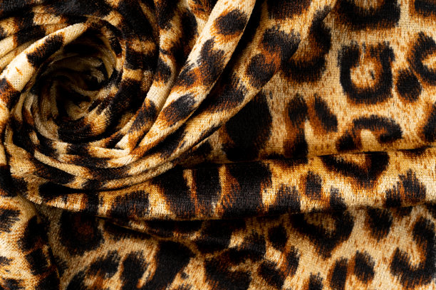 豹纹面料图片下载