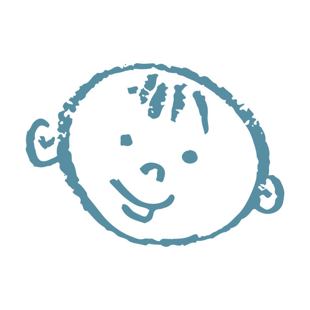 图标在手绘制风格。用蜡笔画画，孩子们的创造力图片下载