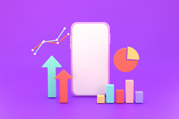 用于分析财务的智能手机和图表。经营理念图片下载