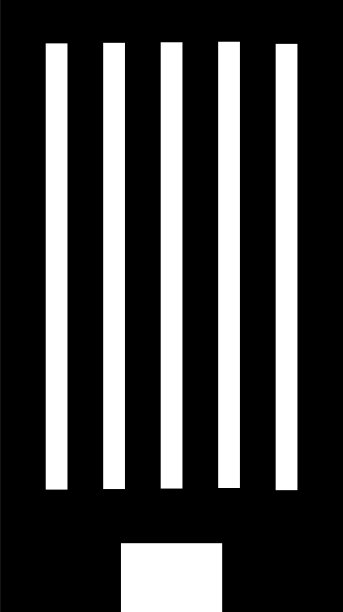 摩天大楼黑色剪影图标图片下载