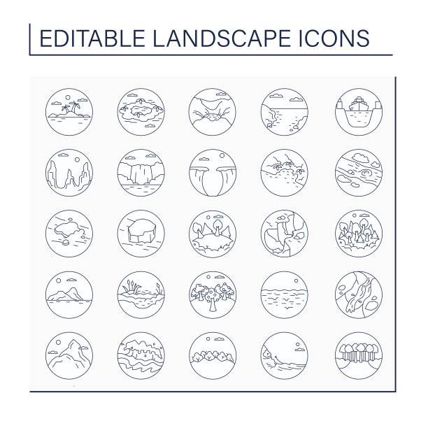 设置横向线条图标图片下载