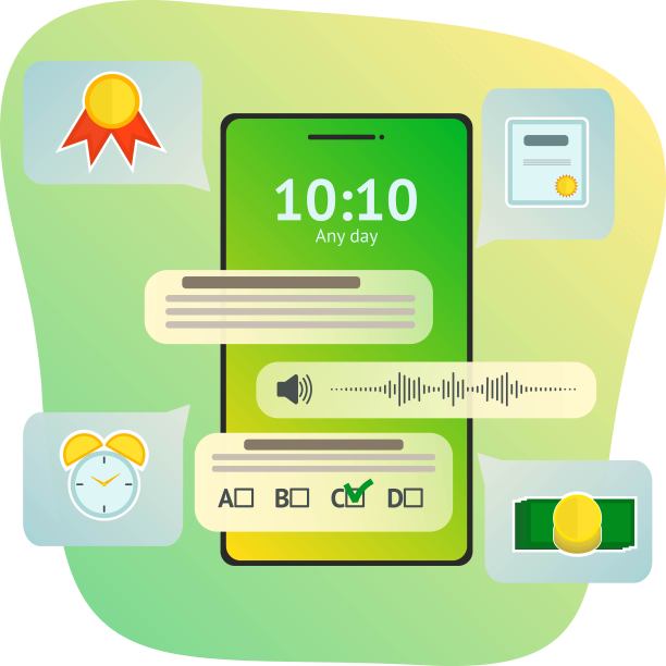 具有各种通知功能的智能手机图片下载