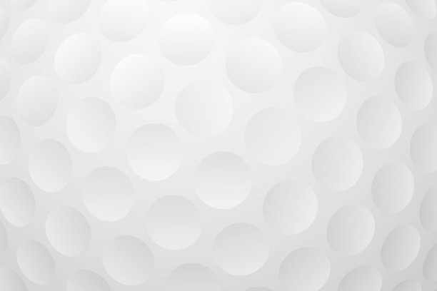 高尔夫球纹理背景。白蜂窝背景。接近高尔夫球纹理的现实表现。塑料高尔夫球的宏观部分图片下载