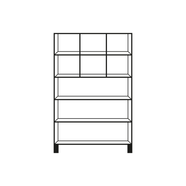 橱柜线性图标图片下载