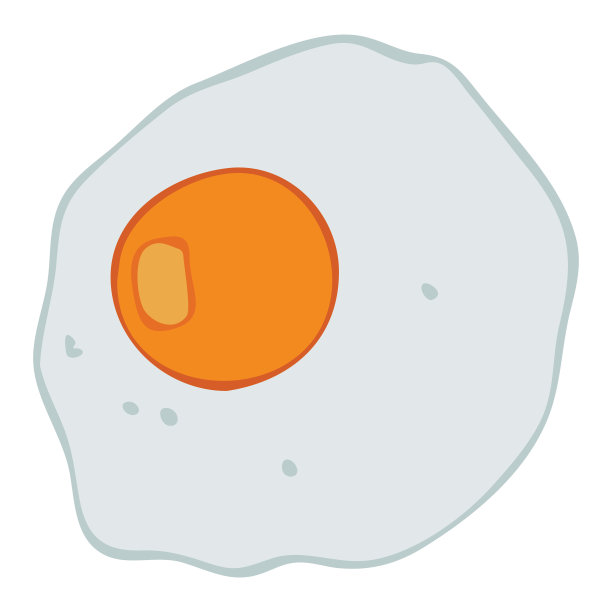 黄色炒鸡蛋在白色的背景。图片下载