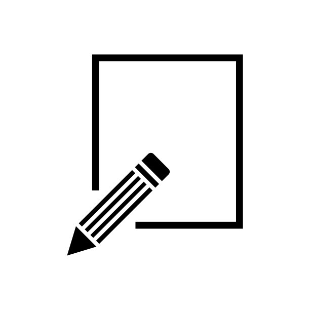 铅笔图标矢量插图新潮图片下载