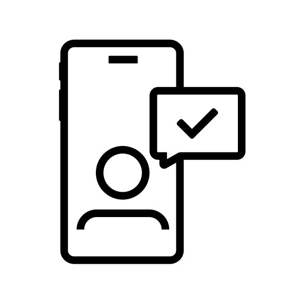智能手机和复选标记信息。图片下载