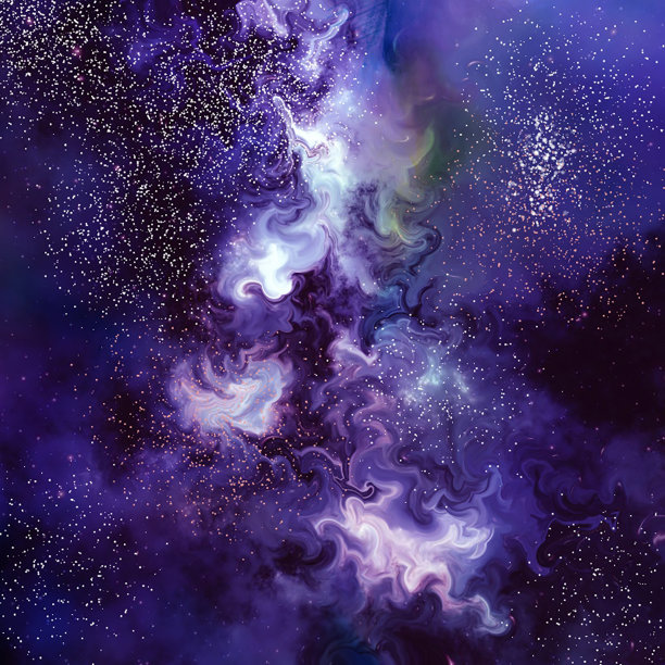 数字画木星或太空星系或星云，宇宙大爆炸图片下载