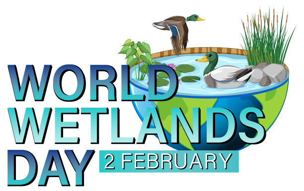 世界湿地日标志设计图片下载