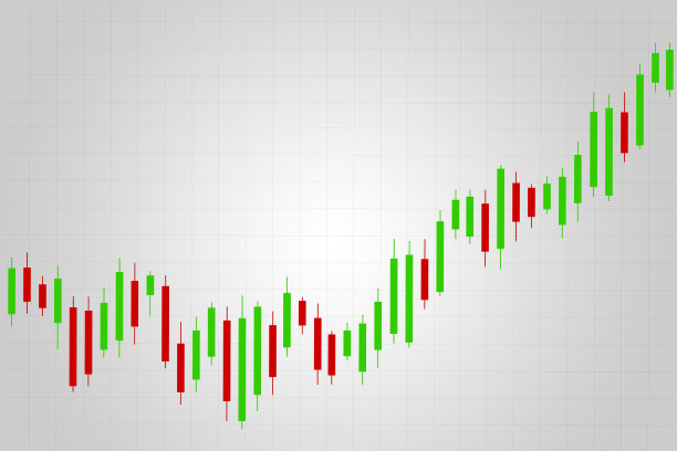 股票市场或外汇交易烛台图交换图片下载