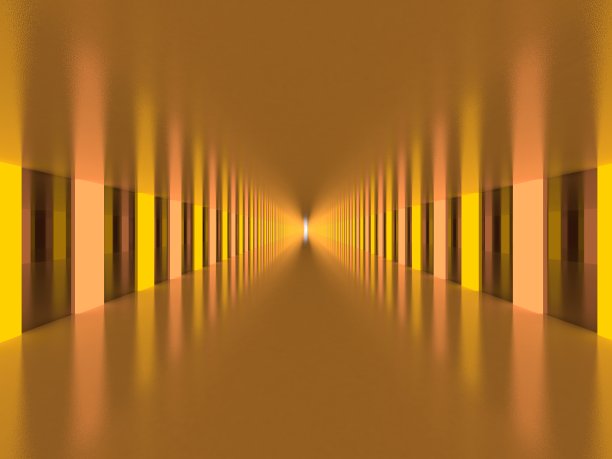 黄色空旷明亮的房间图片下载