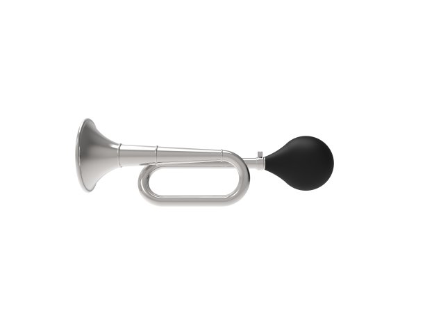 3D渲染的空气喇叭孤立在白色背景上图片下载