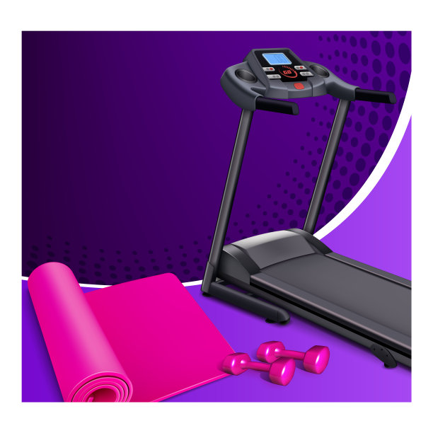 健身房海报运动锻炼的背景向量图片下载