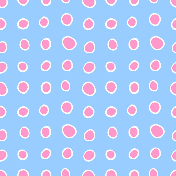 斑点抽象向量无缝模式。随机的环，点，圈，斑点，斑点，气泡，石头排成一排。面料设计，有趣可爱的印花。重复的图形背景和纹理图片下载