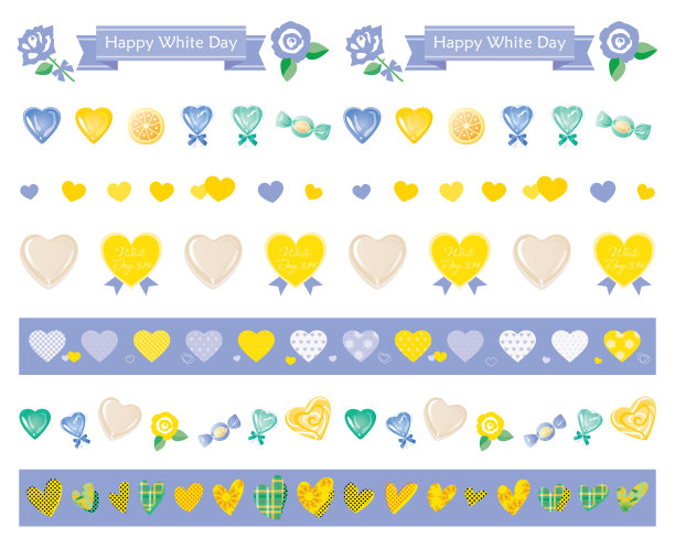 白色的一天的线条插图。图片下载