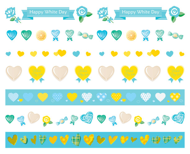 白色的一天的线条插图。图片下载