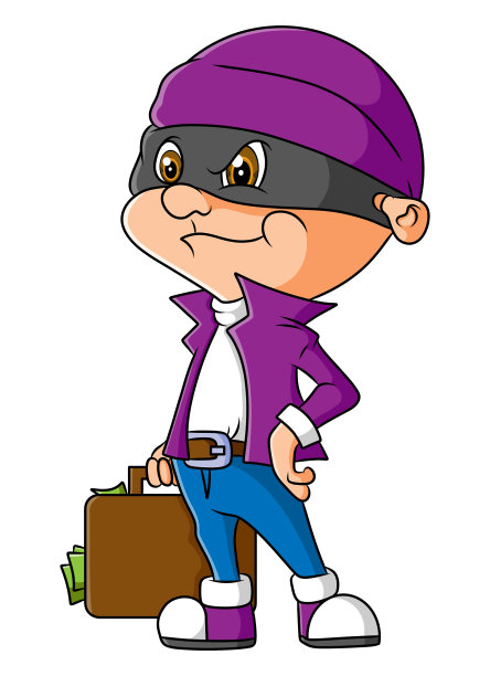 黑手党拿着一个装满钱的手提箱图片下载