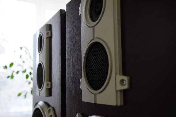 音乐扬声器，老式扬声器。图片下载