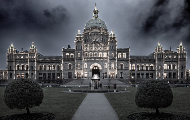 英属哥伦比亚议会大厦图片下载