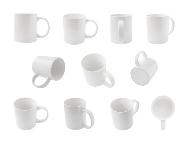 用马克杯盛茶和咖啡图片下载