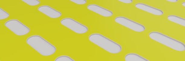 抽象背景与椭圆在一个橙色的背景。几何结构。三维可视化图片下载